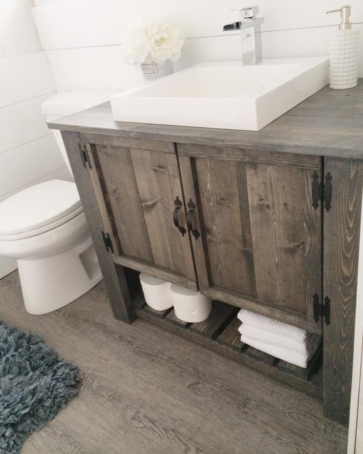 DIY Rustic Bathroom Vanity Plans
 8 Effortless DIY Bathroom Vanity Plans That Will Make You