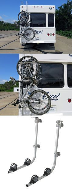 DIY Rv Ladder Bike Rack
 Surco 2 Bike Carrier for Vans and RVs Ladder Mount Surco