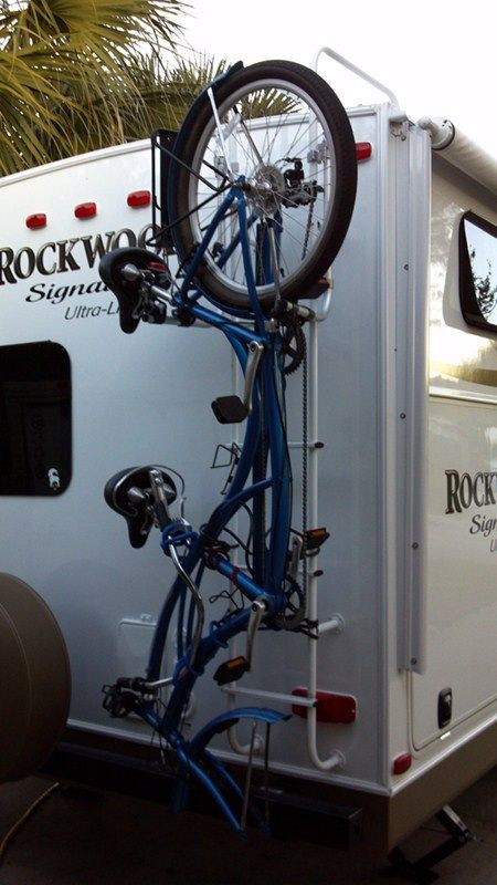 DIY Rv Ladder Bike Rack
 Surco 2 Bike Carrier for Vans and RVs Ladder Mount Surco