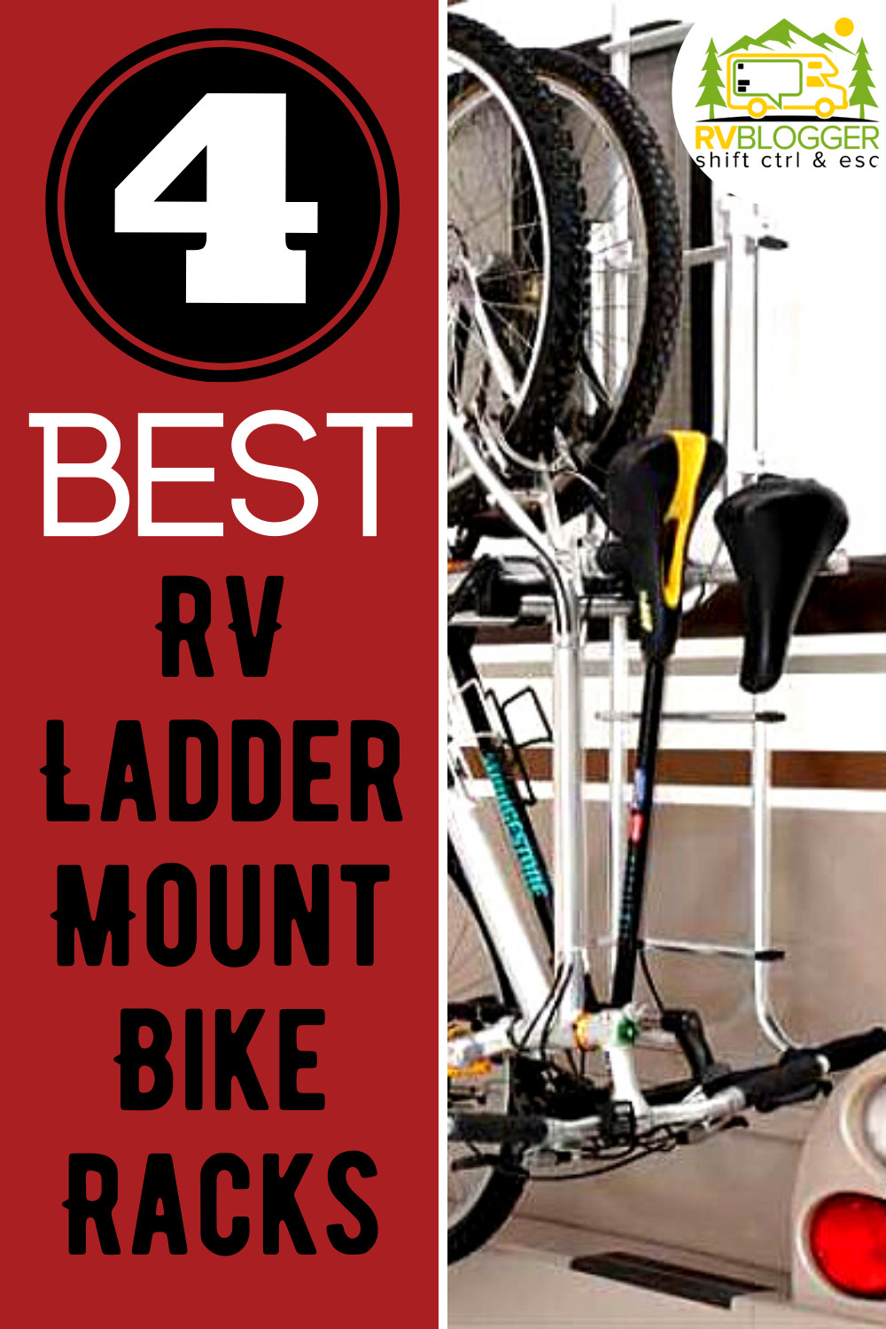DIY Rv Ladder Bike Rack
 Pin on RV Accessories & Gad s