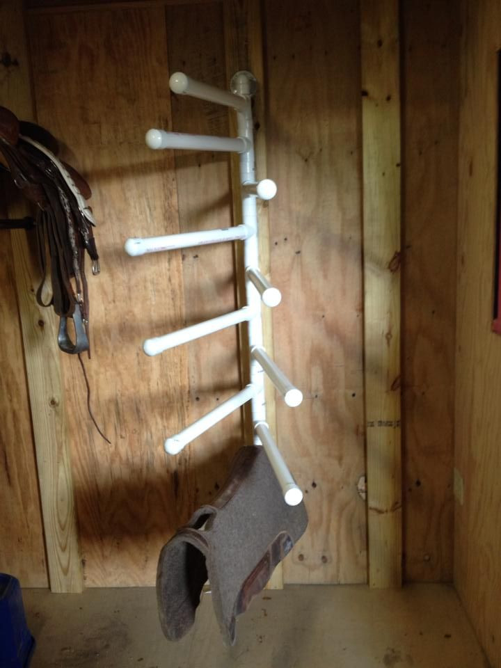 DIY Saddle Rack
 Horse Blanket Rack WoodWorking Projects & Plans
