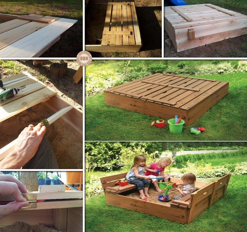 DIY Sand Box
 DIY Sandbox with Cover – The Owner Builder Network