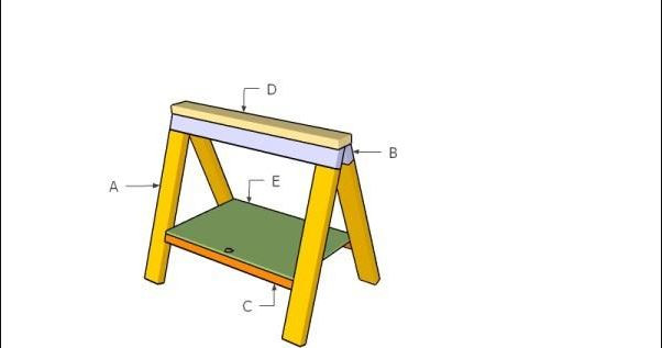 DIY Sawhorses Plans
 21 DIY Sawhorse Plans That Are Simple And Easy To Do – The