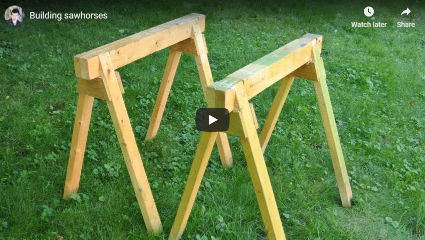 DIY Sawhorses Plans
 21 DIY Sawhorse Plans That Are Simple And Easy To Do – The