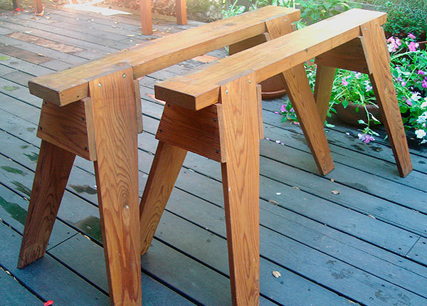 DIY Sawhorses Plans
 21 DIY Sawhorse Plans That Are Simple And Easy To Do – The