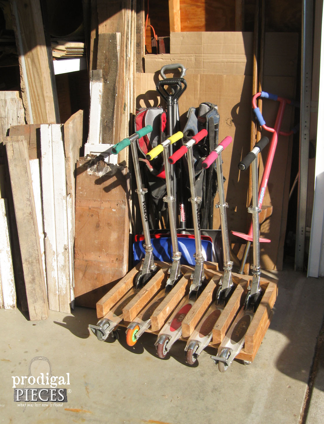 DIY Scooter Rack
 DIY Workbench Fit for a Junker Prodigal Pieces