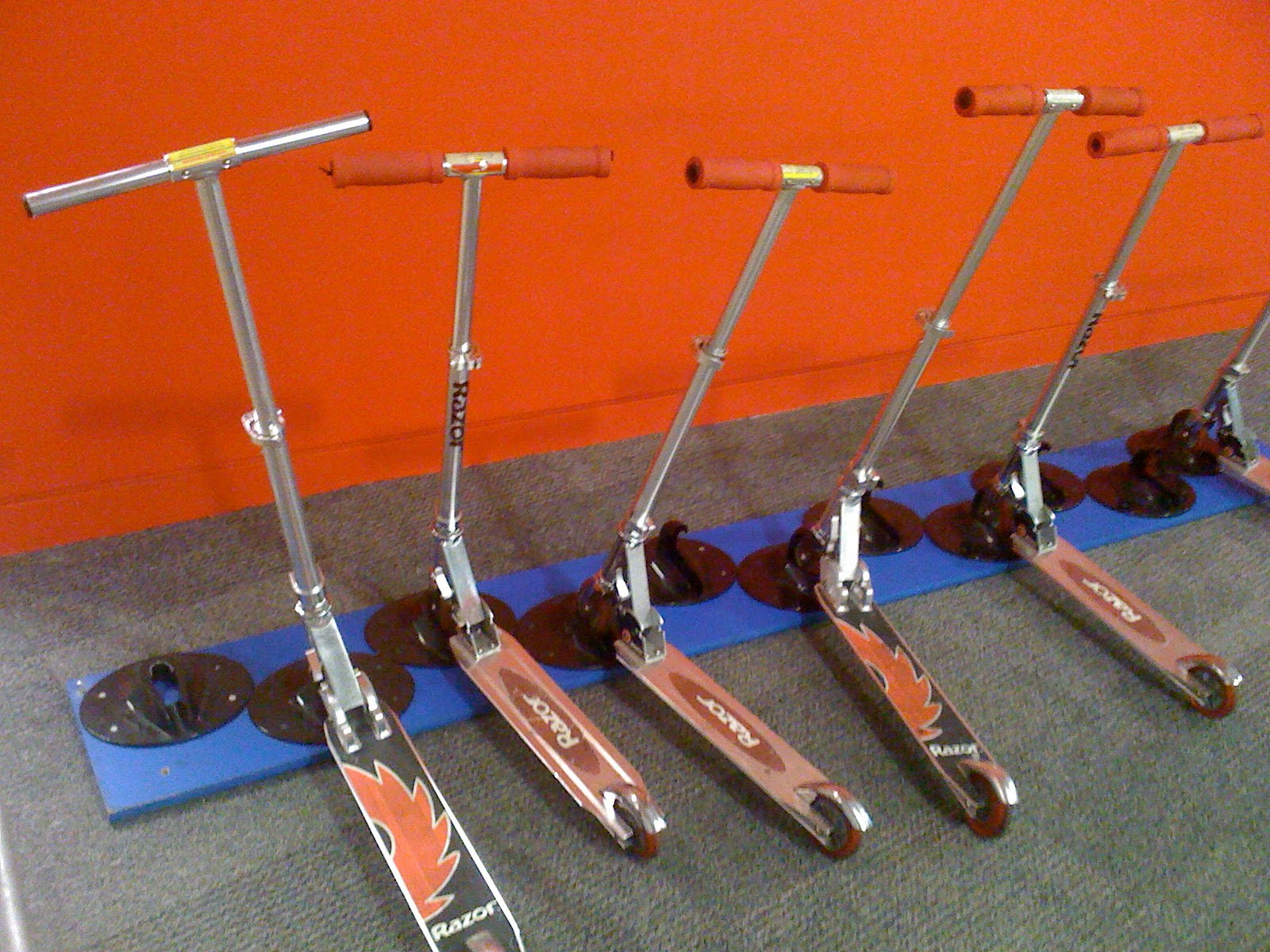 DIY Scooter Rack
 DIY scooter & bike racks on Pinterest