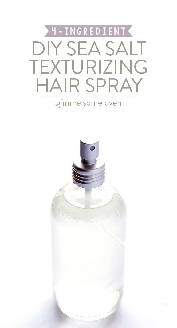 DIY Sea Salt Spray For Hair
 DIY Sea Salt Texturizing Hair Spray