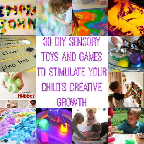 DIY Sensory Toys For Toddlers
 30 DIY Sensory Toys and Games to Stimulate Your Child s