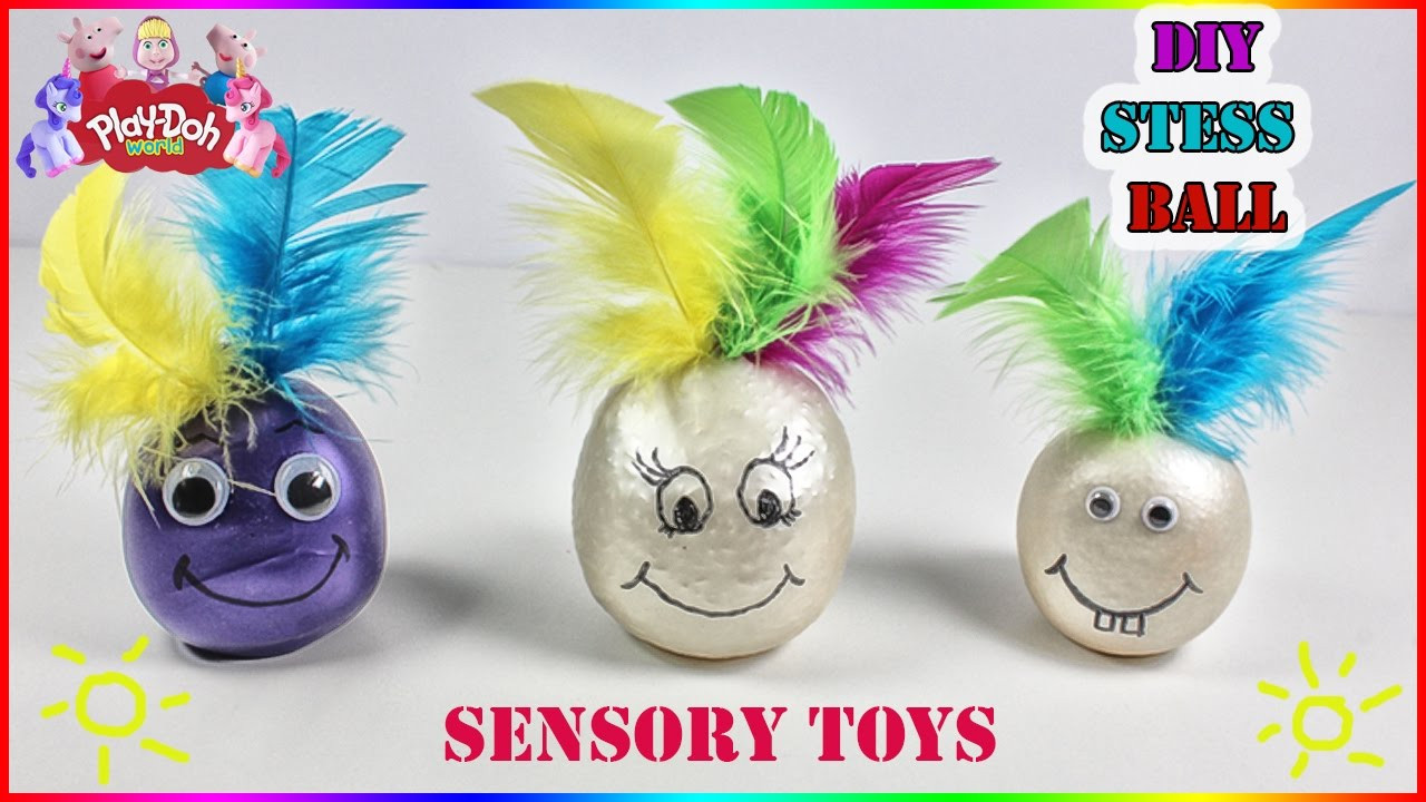 DIY Sensory Toys For Toddlers
 How To Make STRESS BALL DIY