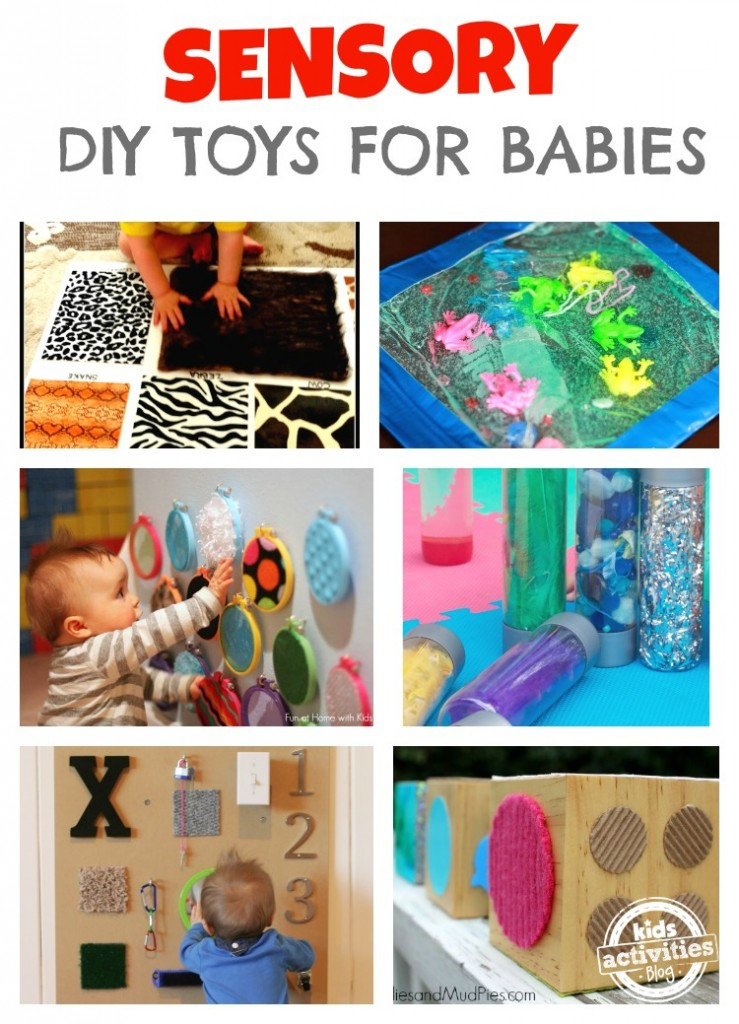 DIY Sensory Toys For Toddlers
 DIY Toys for Babies