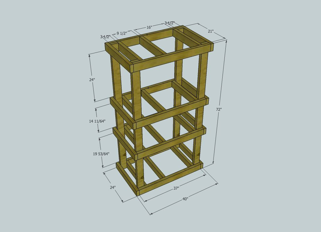 DIY Server Rack Plans
 Diy Home Made Custom Wood Server Rack