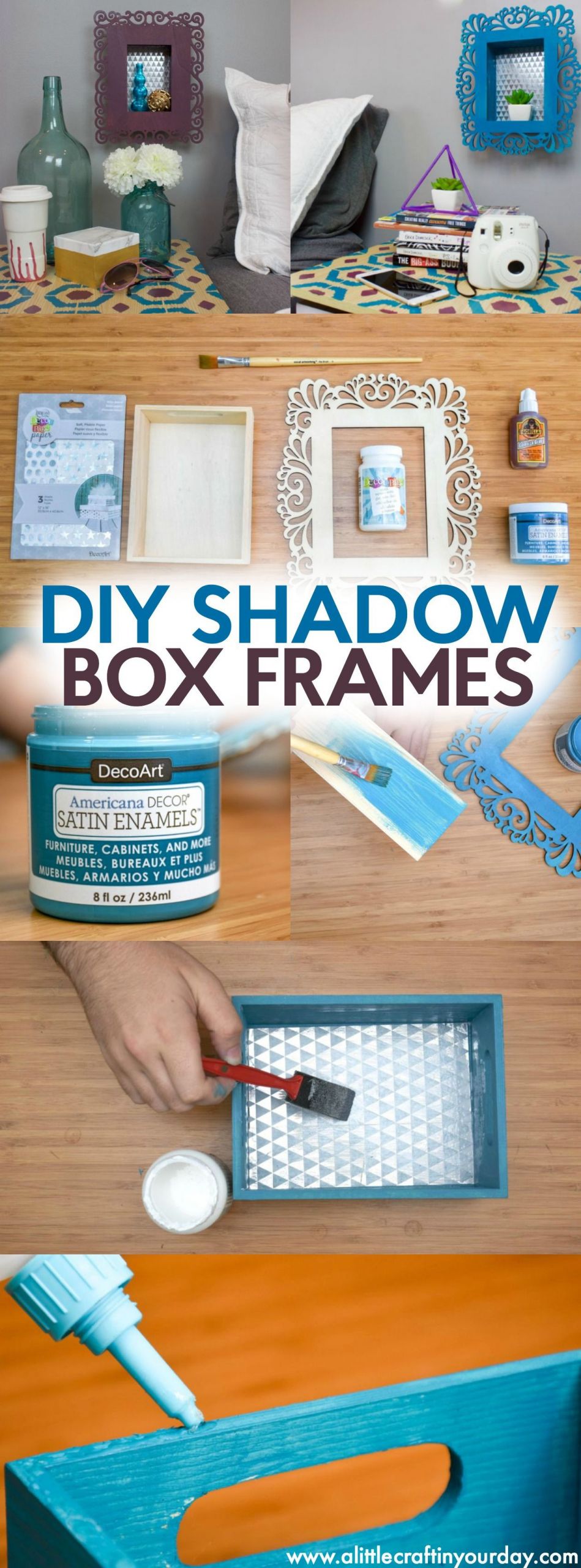 DIY Shadow Box Picture Frame
 DIY Shadow Box Frames