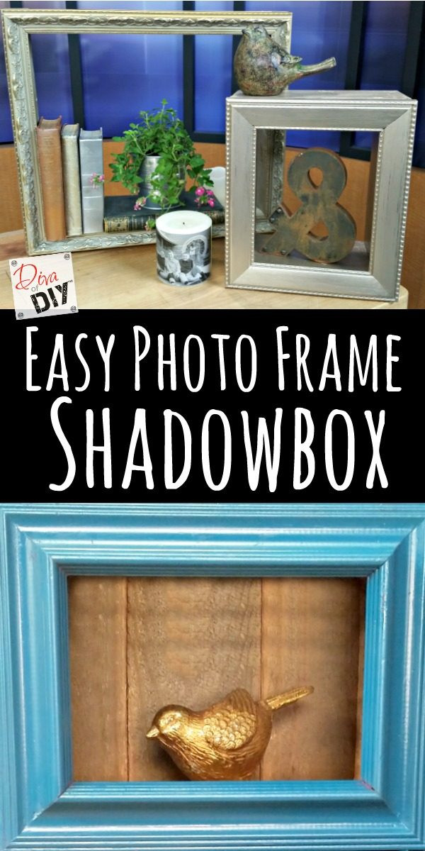 DIY Shadow Box Picture Frame
 Easy Frame Shadow Boxes How to Display Your