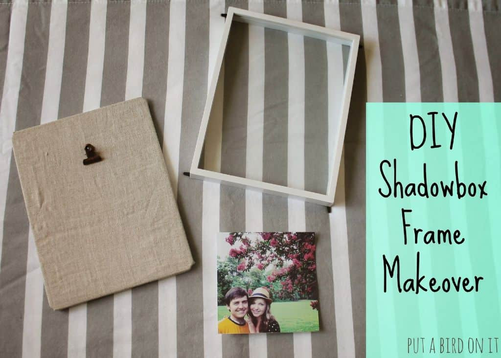 DIY Shadow Box Picture Frame
 DIY Shadow Box Frame Makeover Guest Post from Daniela