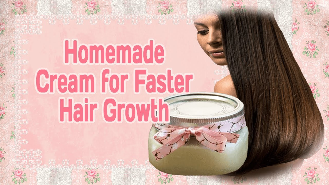 DIY Shampoo For Hair Growth
 Homemade Cream for Faster Hair Growth Home Reme s