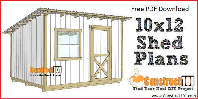 DIY Shed Plans Free
 Free Shed Plans with Drawings Material List Free PDF