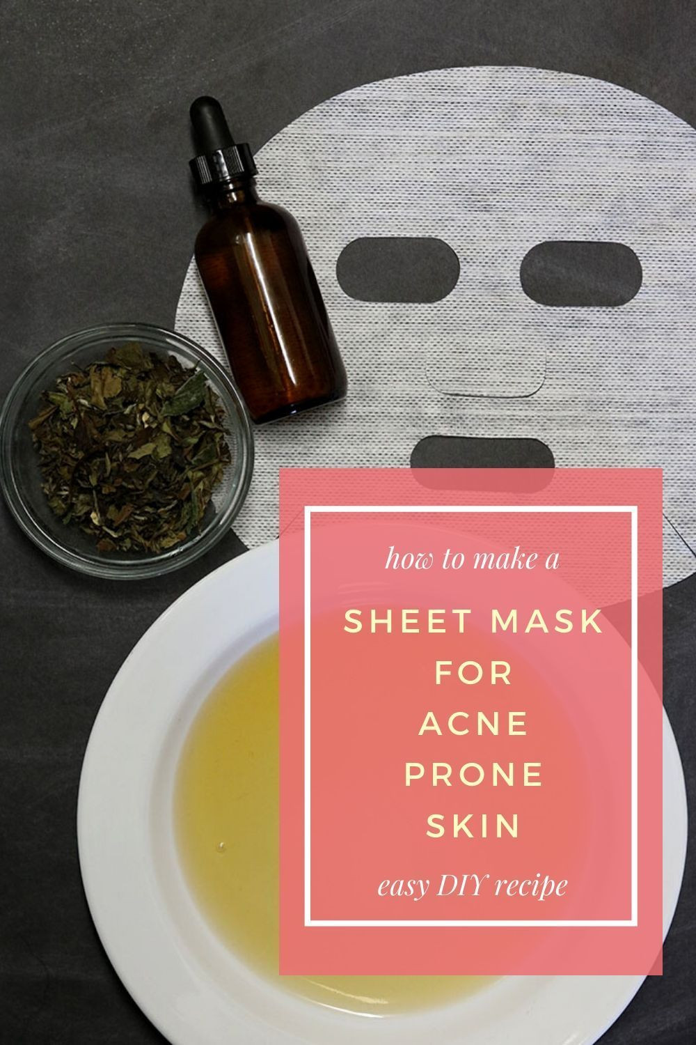 DIY Sheet Mask Recipes
 DIY Sheet Mask for Acne Prone Skin