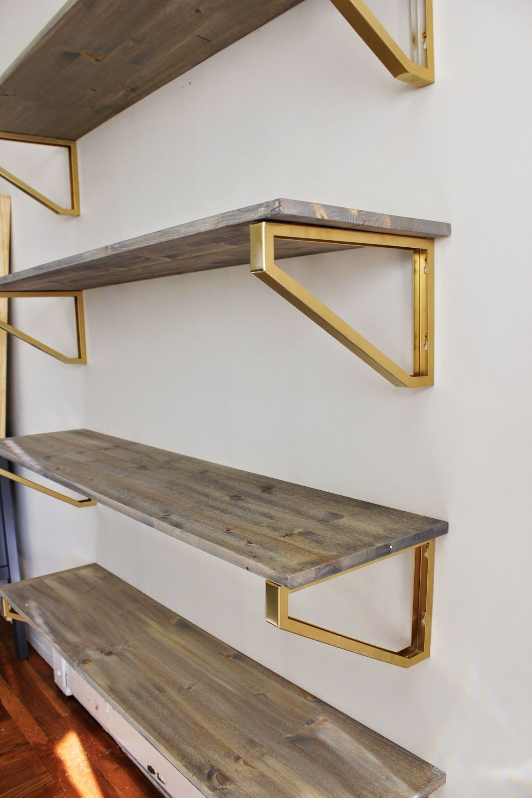 DIY Shelf Brackets Wood
 Diverse DIY Suspended Shelves That Add Flavor To Your Décor