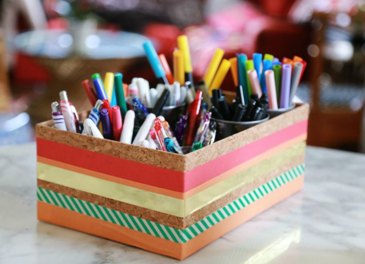 DIY Shoe Box Desk Organizer
 Shoebox Uses 18 Easy and Creative DIY Ideas Bob Vila