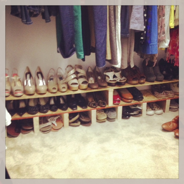 DIY Shoe Organizer For Closet
 Tucker Up DIY Shoe Rack