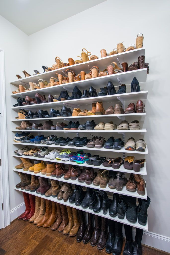 DIY Shoe Organizer For Closet
 43 best DIY Shoe Storage images on Pinterest