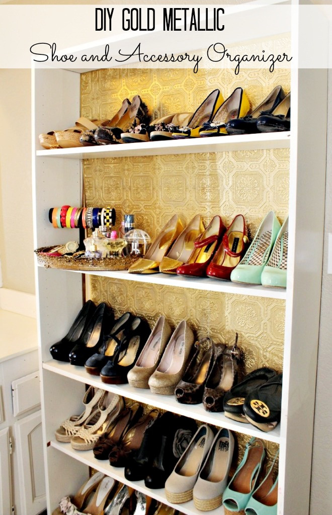 DIY Shoe Organizer
 How to Organize Your Shoes Classy Clutter