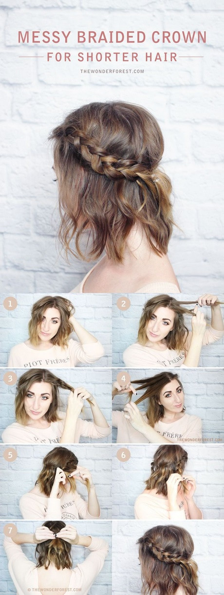 DIY Short Hairstyles
 Diy hairstyles for short hair