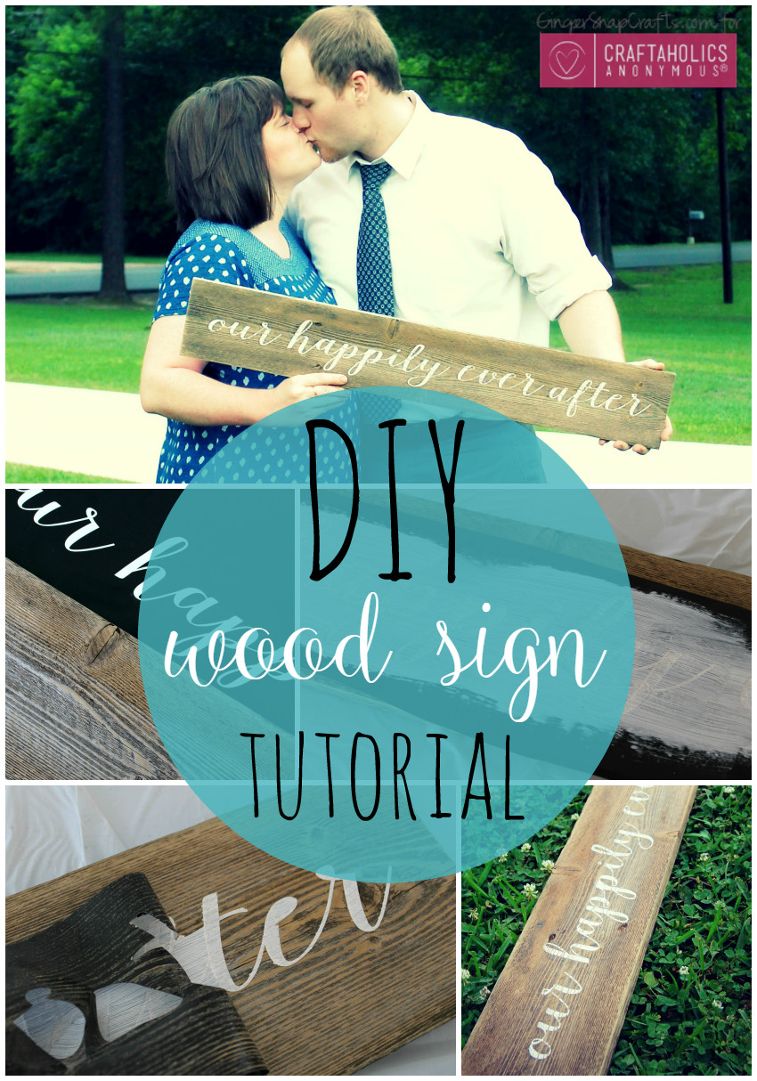 DIY Signs On Wood
 Craftaholics Anonymous