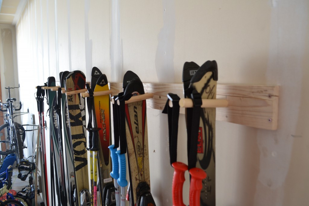 DIY Ski Racks
 DIY Ski Storage Rack