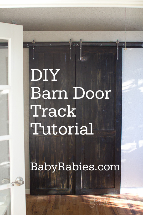 DIY Sliding Barn Door Track
 DIY Barn Door Track Tutorail