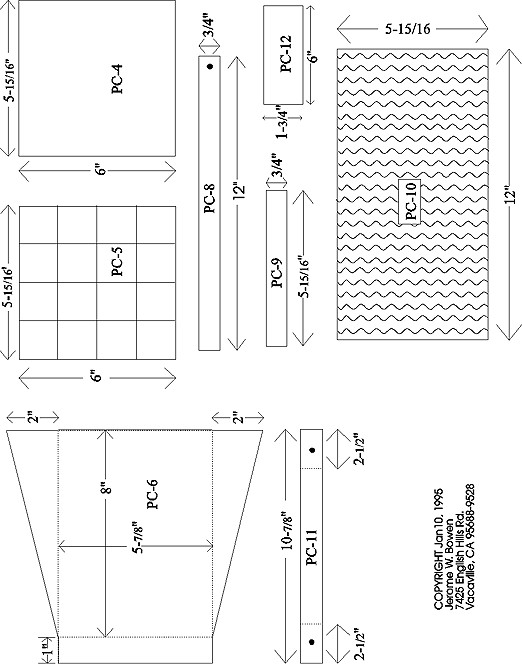 DIY Sluice Box Plans
 Wood Small Sluice Box Plans PDF Plans