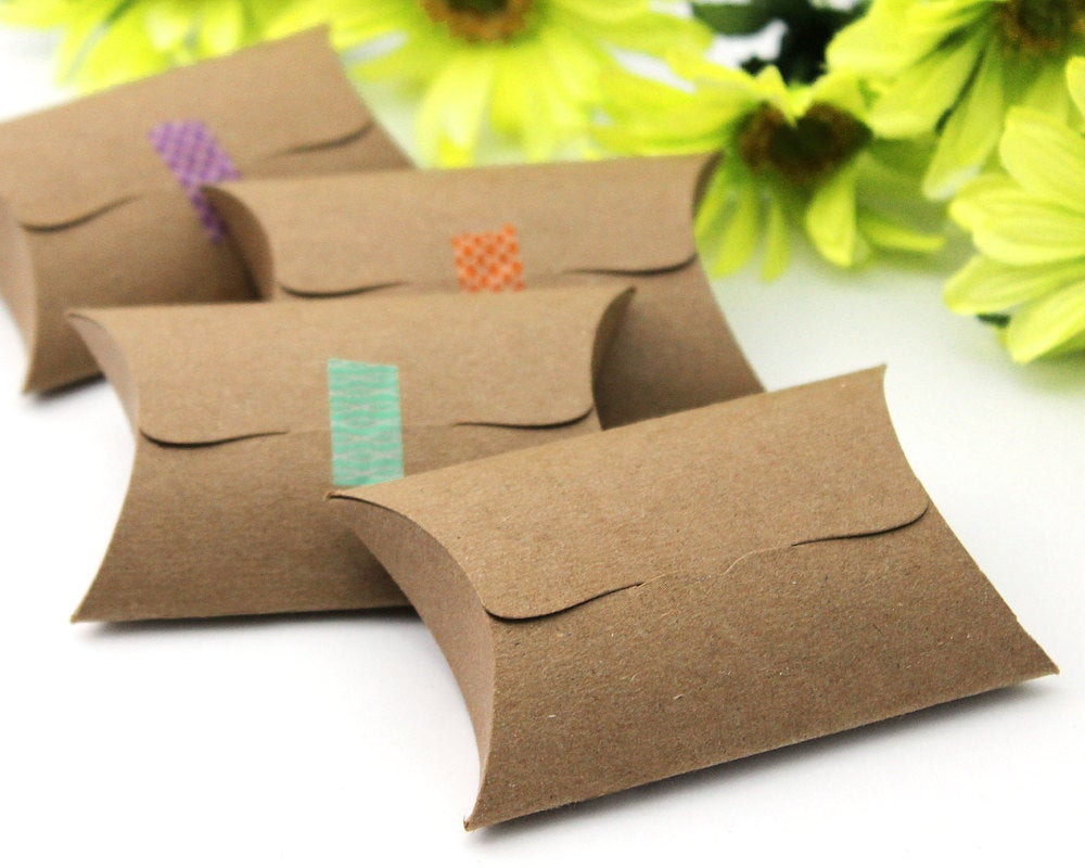 DIY Small Gift Box
 Small Pillow Boxes 12 Small DIY favor boxes product