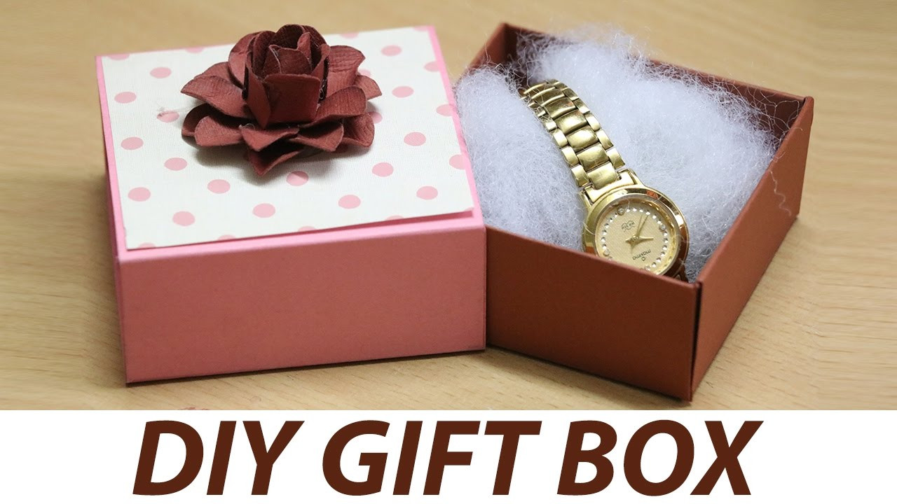 DIY Small Gift Box
 DIY Gift Box Ideas How to Make Small Gift Box at Home