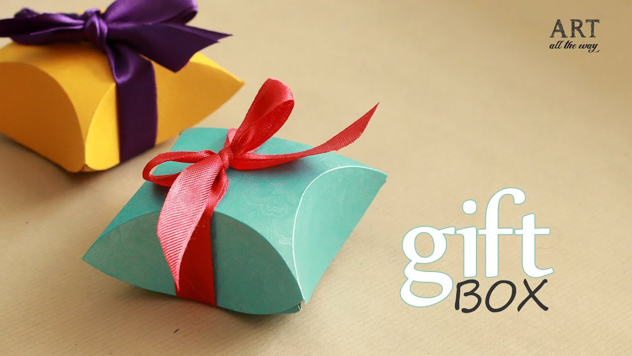 DIY Small Gift Box
 How to make Gift Box Easy DIY arts and crafts