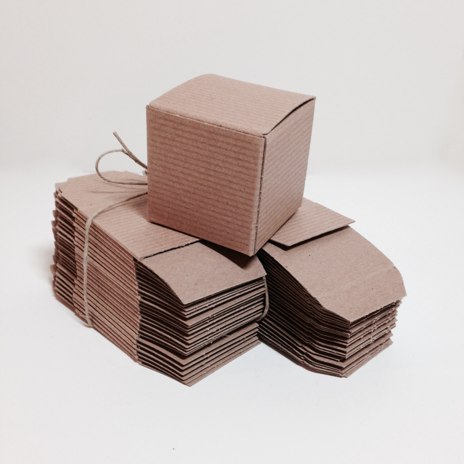 DIY Small Gift Box
 Wedding Favor Boxes 2x2x2 DIY Small Kraft Gift Box by