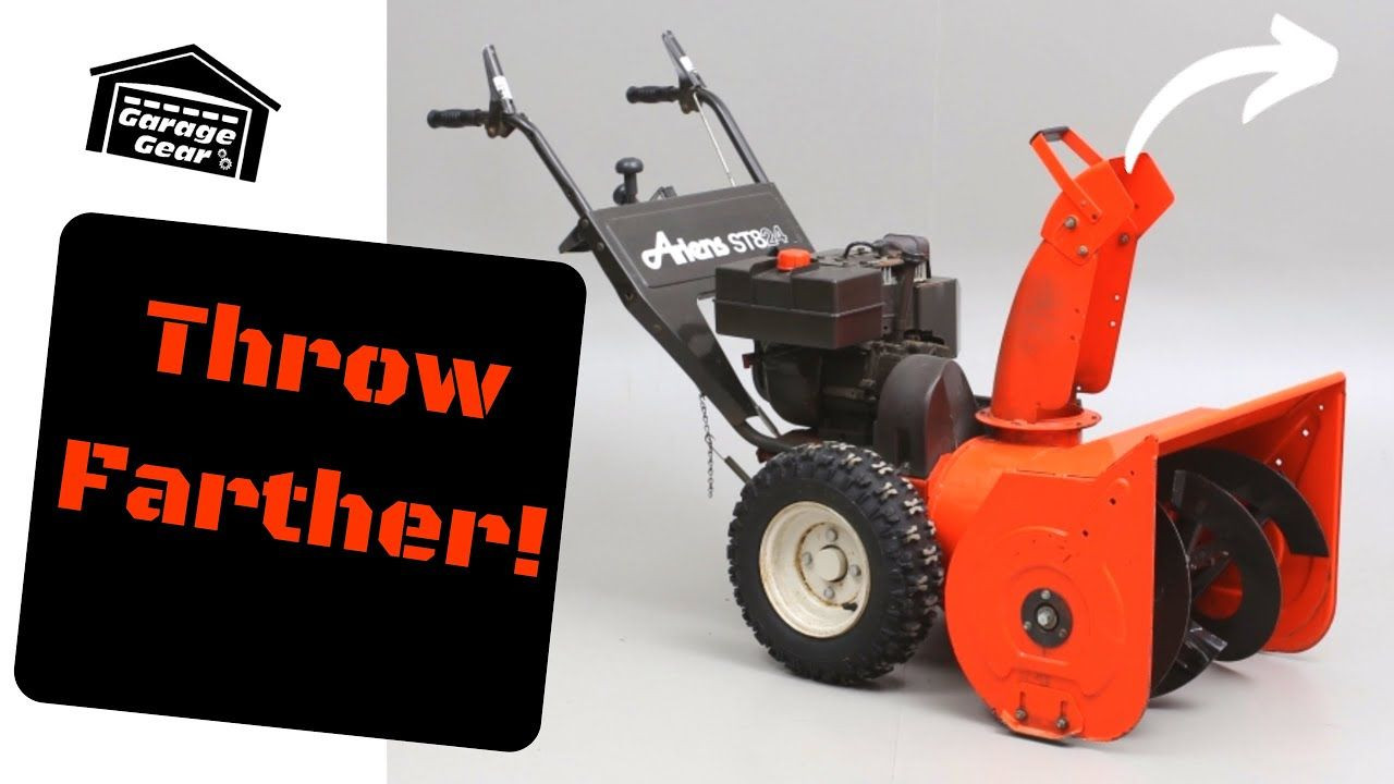 DIY Snowblower Impeller Kit
 Make Your Snowblower Throw Farther and Never Clog Install