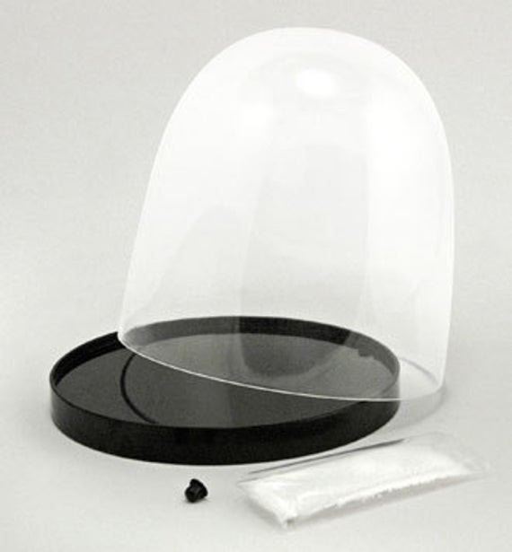 DIY Snowglobe Kit
 DIY Snow Globe Make your Own Extra Oval Plastic