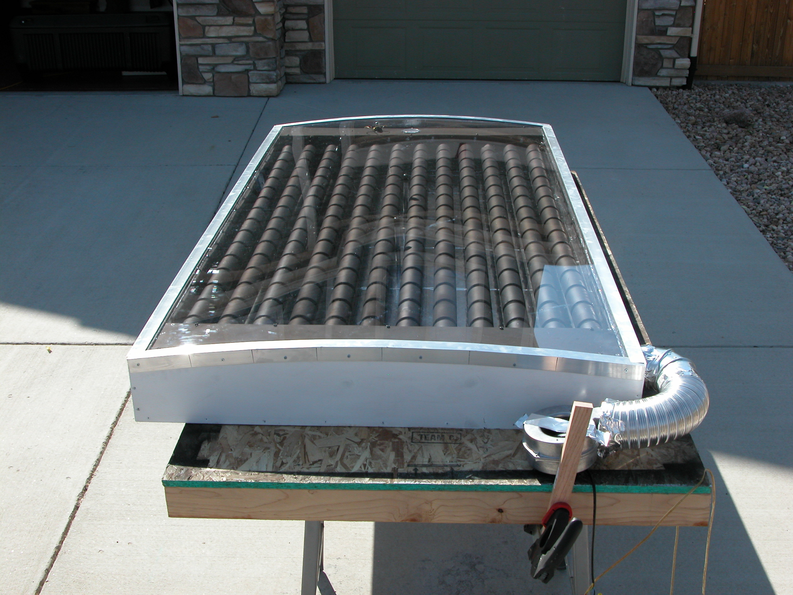 diy solar heating system for home