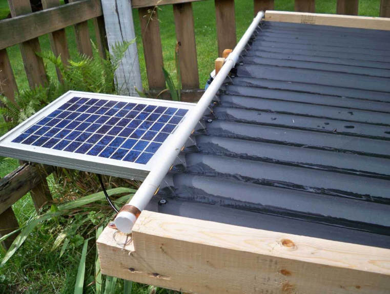 DIY Solar Heating Plans
 Simple Cheap Solar Pool Heater