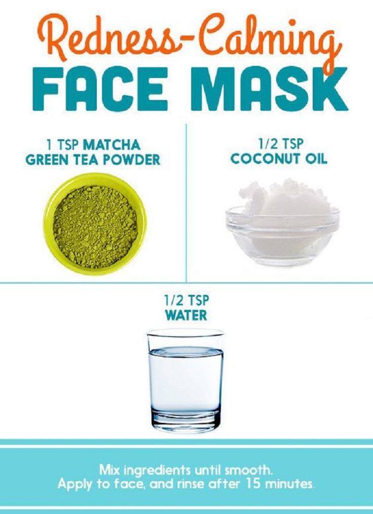DIY Soothing Face Mask
 7 Effective and Simple DIY Red Skin Reme s