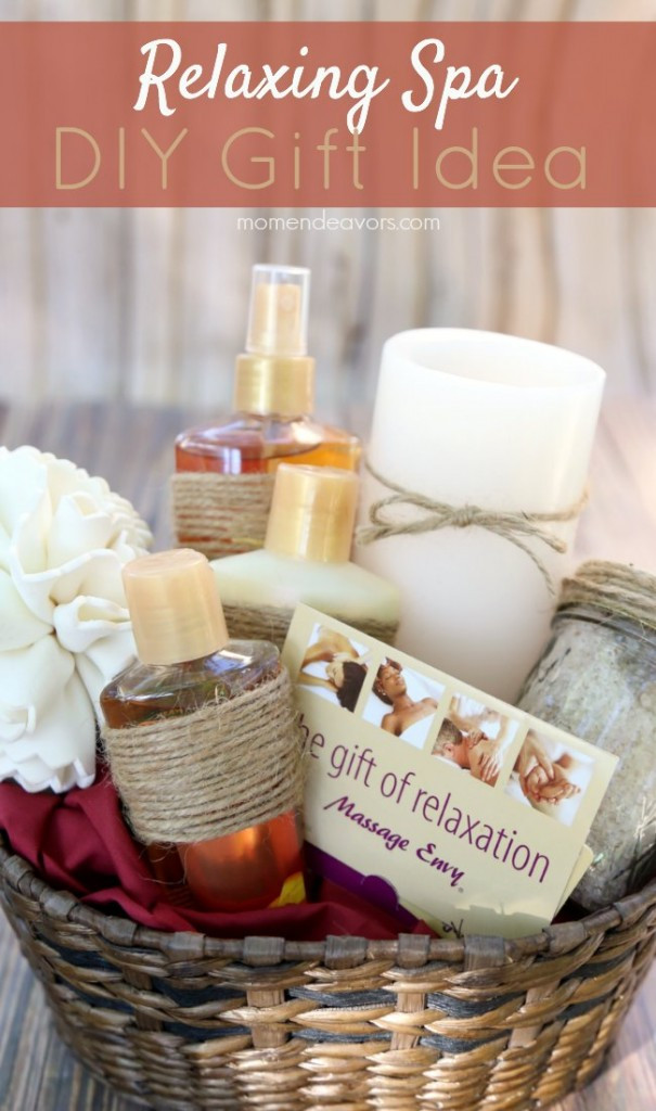 Diy Spa Gift Basket Ideas
 DIY Relaxing Spa Gift Idea