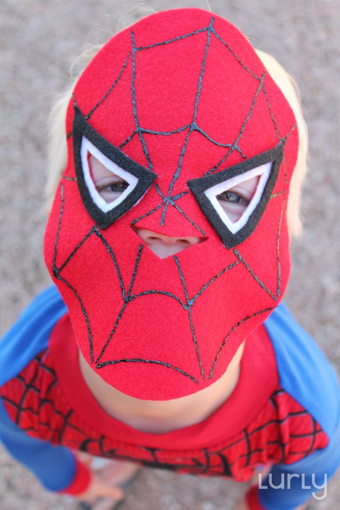 DIY Spiderman Mask
 DIY Spiderman Mask by LURLY in 2019