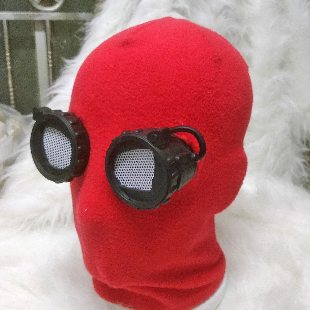 DIY Spiderman Mask
 Spider Man Red Mask Homemade Suit Peter Park Christmas
