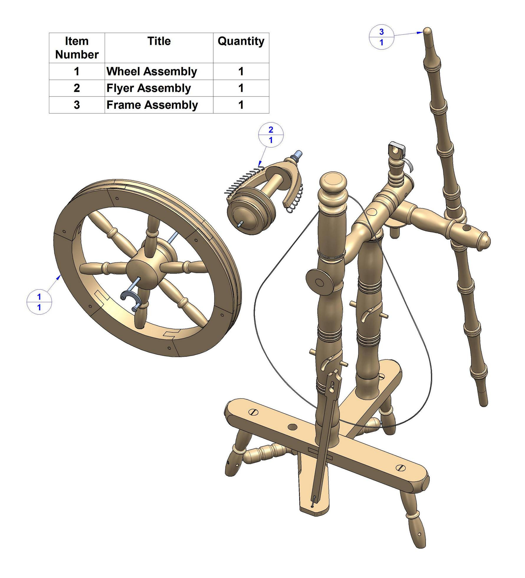 DIY Spinning Wheel Plans
 Woodworking plan spinning wheel Backyard arbor