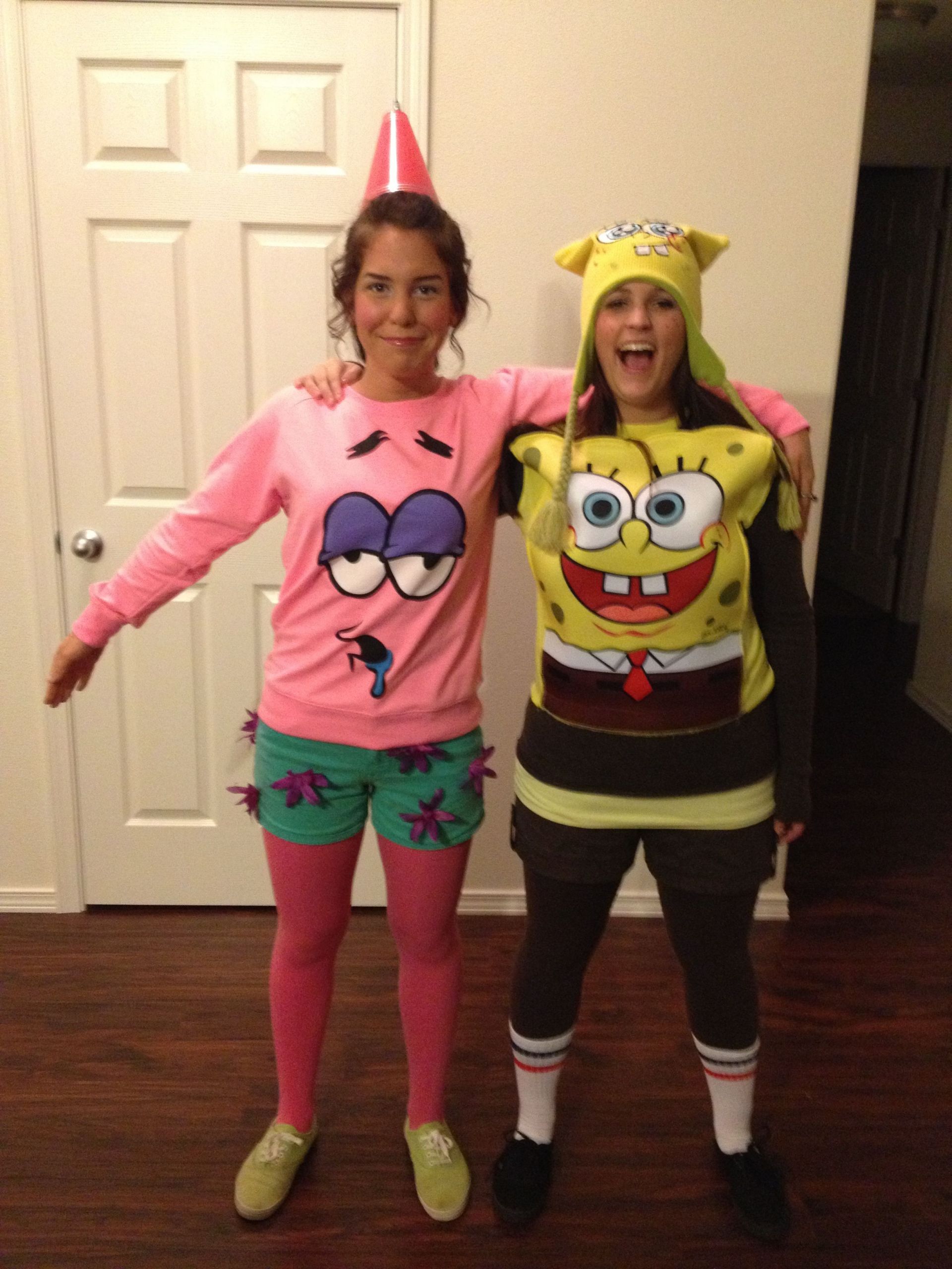 DIY Spongebob Costume
 Spongebob and Patrick costume halloween costume spoton