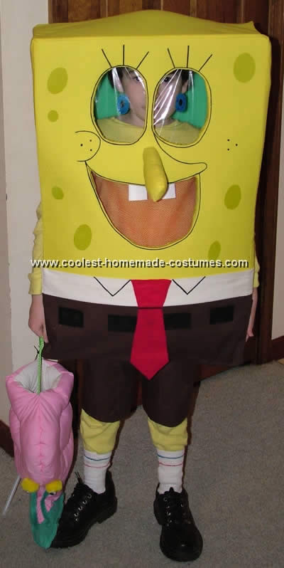 DIY Spongebob Costume
 Coolest Homemade Spongebob Costume Ideas