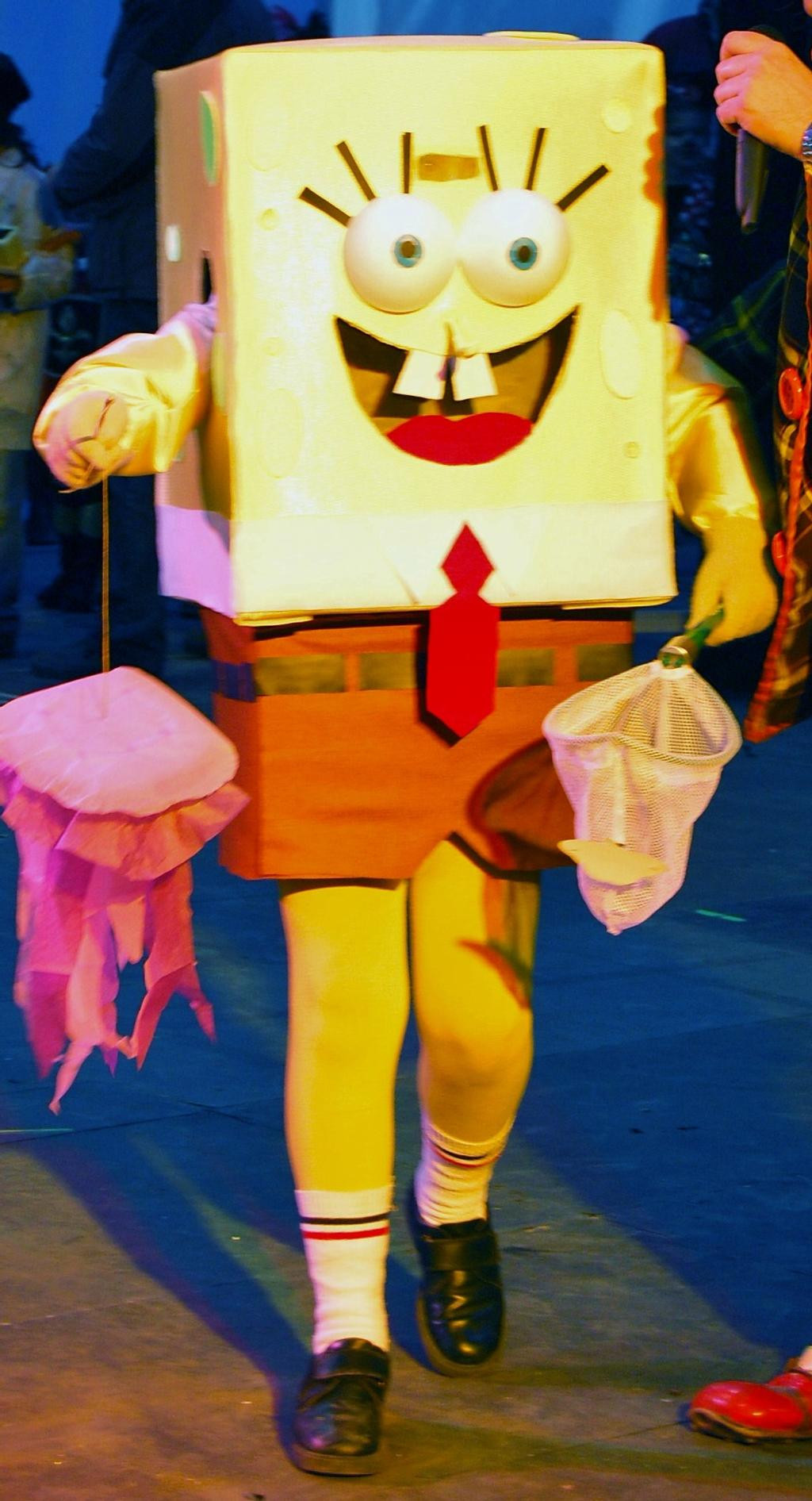 DIY Spongebob Costume
 Me with a homemade Spongebob costume by seriousdog on