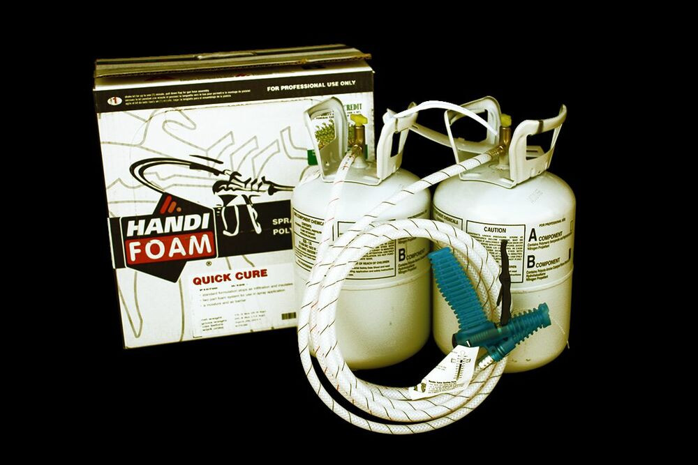 DIY Spray Foam Insulation Kit
 Handi Foam Professional Spray Foam Insulation Kit 105 BFT