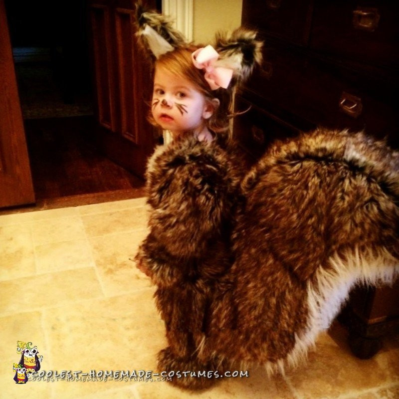 DIY Squirrel Costume
 People Go NUTS for Toddler Squirrel Costume